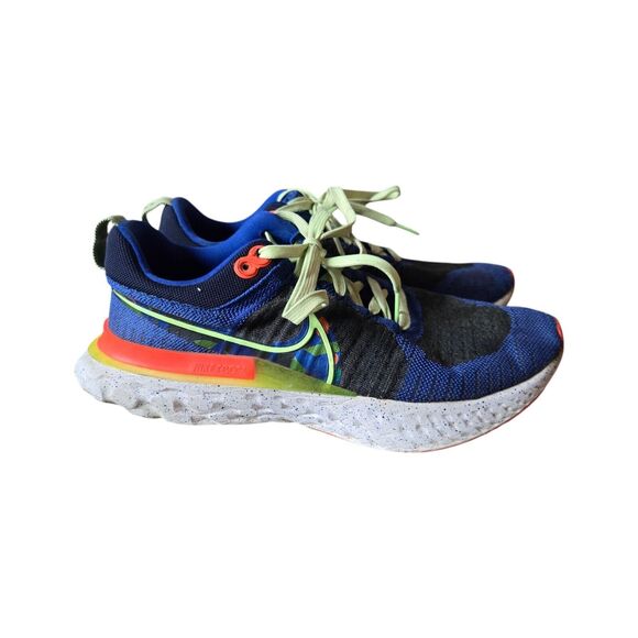NIKE x React Infinity‎ Run Flyknit 2 A.I.R. Run Blue SIZE 9 Kelly Anna London - Picture 5 of 8